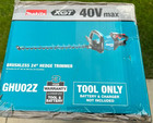 Makita Ghu02z 40v Max Xgt Bl Li   ion 24  Cordless Hedge Trimmer  open Box  New