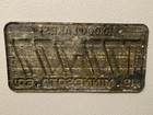 Vintage 1960 Minnesota Farm License Plate  t77-777