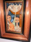 Amazing Ruth Faktor Faktorowicz Framed 7 5x 4 75  Ceramic Tile  Israel 11 x9 