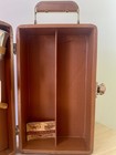 Vintage Trav-l-bar Portable Cocktail Case     Complete With Barware   Key     Mcm