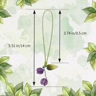 Adorable Flower Charm Kawaii Cellphone Lanyard String  Cute Chain Keychain Fo   