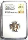 Augustus Ar Denarius Silver Octavian Coin 27 Bc - 14 Ad - Certified Ngc Xf  ef 