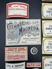 Vintage Apothecary Pharmacy Label Lot Of 20 Old Drugstore Labels Ephemera