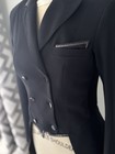 Stunning Pikeur Dressage Tailcoat     Size 36  us 4      Navy With Crystal Accents