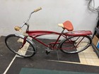 Columbia Mens 26  Middleweight Red Bicycle With Tank Original 1960 s 