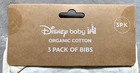 New Disney Baby Winnie The Pooh Set Of 3 Organic Cotton Baby Feeding Bibs