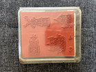 Stampin  Up Rubber Stamp Set Of 6 For The Birds Birdhouses 2002 Vtg Retired New