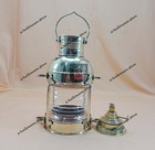 8  Brass Anchor Oil Lamp Nautical Maritime Ship Lantern Boat Light Designer Gift