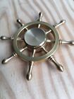 Hand Fidget Spinner Finger Gyro Anti Stress Toys Pure Brass Ships From Usa