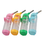 Hamster Drinker Water Bottle Dispenser Feeder Hanging Pet Guinea With Head Pipe