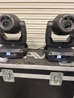 Lot Of 2 Elation Platinum Spot 5r Moving Heads   Dual Ata Road Flight Case