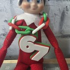 Elf On The Shelf 67 Hype Chain Accessories- 3d Printed - Christmas Decor
