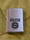 Vintage San Diego Stadium Zippo Lighter - August 1967 - Jack Murphy   Padres
