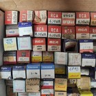 Bulk Lot Of Various Radio Tv Audio Valve Vacuum Tube Vintage Box 