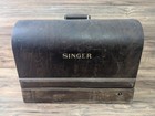 Vintage Singer Sewing Machine   Case Antique Untested as-is