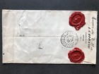 Thailand Siam Old Cover Registered Bangkok To Paris France Wax Seals 1931   