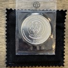 2018 Rwanda 1 Oz  Silver African Giraffe Bu         