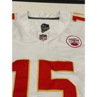 Nike Kansas City Chiefs Patrick Mahomes 15 Stitched Jersey White Mens Small
