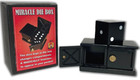 Mini Miracle Die Box Vanishing Sucker Black Dice Magic Trick Cube Close Up Joke