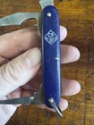 Nice Vintage Camillus Official Bsa Cub Scout 3-blade Blue Pocket Knife 