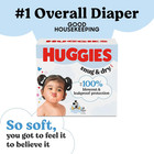 Huggies Size 4 Diapers  Snug   Dry Baby Diapers  Size 4  22-37 Lbs   92 Count  P