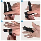 Trigger Finger With Metal Support Splint Straightener Corrector Brace Protector