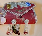 Beautiful Seed Beads Decorated Antique Native American Small Purse