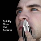 Electric Nose Hair Trimmer Shaver Ear Face Eyebrow Mustache Beard Shaver Clipper