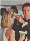 Vintage Print Ad Cuervo Tequila - Pierce Brosnan - Dashingly Suave - May 1986
