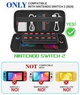 Nintendo Switch 2 Case 4 In 1 Gift Kit Accessories Bundle For Nintendo Switch 2