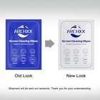 120 Count 6 x6  Pre-moistened Screen Wipes     For Electronics   Devices