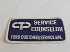 Vtg 1960 s Ford Motors Service Counselor Employee Uniform Embroidered  Patch