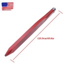 49inch Hay Bale Spear 4500lbs Capacity Spike Fork For Skid Steer Tractor Loaders