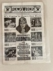 1937 Loew   s Weekly Program Lot 4 Vgcm Evans Myrna Loy J Harlow Claudette Colbert