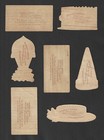 1880 s N228 Kinney Tobacco Cards -  50   75 Styles  Novelty Series - 7 Different