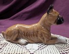 Vintage Ceramic Boxer Figurine