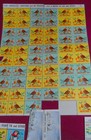 Large Lot Christmas   Easter Seals 1960s Sheets  Blocks Vintage 1962  1964-1969