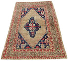 Antique Turkish Oriental Rug  Nice Weave  Circa 1920  4 1 X 6 1 Estate Find 