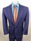 Vtg 1940s 1950s Foreman   Clark Suit Mens 40 S Jacket Coat 33 27 Pants Drop Loop