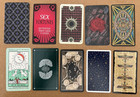 Queen Of Pentacles Tarot Cards From Various Decks Lot Of 10