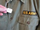 Vintage Military Us Army Jacket Coat Korean War Era Og-107 Spc5 Medium  3
