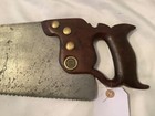 Vintage Antique Henry Disston   Son 8 Pt Handsaw Carpentry woodworking