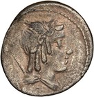 Republic - Lucius Julius Bursio - Ar Denarius     Ngc Vf 4 5 3 5  85 Bc Nice - 85