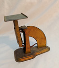 Vintage Liberty Postal Scale Letters Antique Metal Desk Scale 2 Lb Capacity