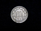 Nice Problem Free Nice Vf  1881 Three Cent 3c Nickel Type Coin P2