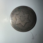 1852 Three Cent Silver Very Nice Coin