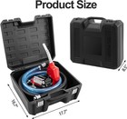 12v 10gpm Reversible Fuel Transfer Pump Kit For Diesel Gasoline Explosion-proof