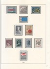 Austria - 1969 1970 Stamp Collection On Lindner Album Pages - Mnh