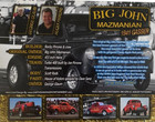 Big John Mazmanian  1941 Gasser Vtg Isky Cams Nhra Drag Racing Handout   Decal