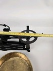 Antique 3 Kg Cast Iron Balance Scale W Brass Trays Early 20th Century 